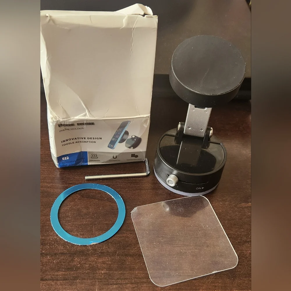 Vacuum Suction Phone Holder